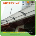 Modern used large canopy with plastic awnings material for balcony canopies or door awnings